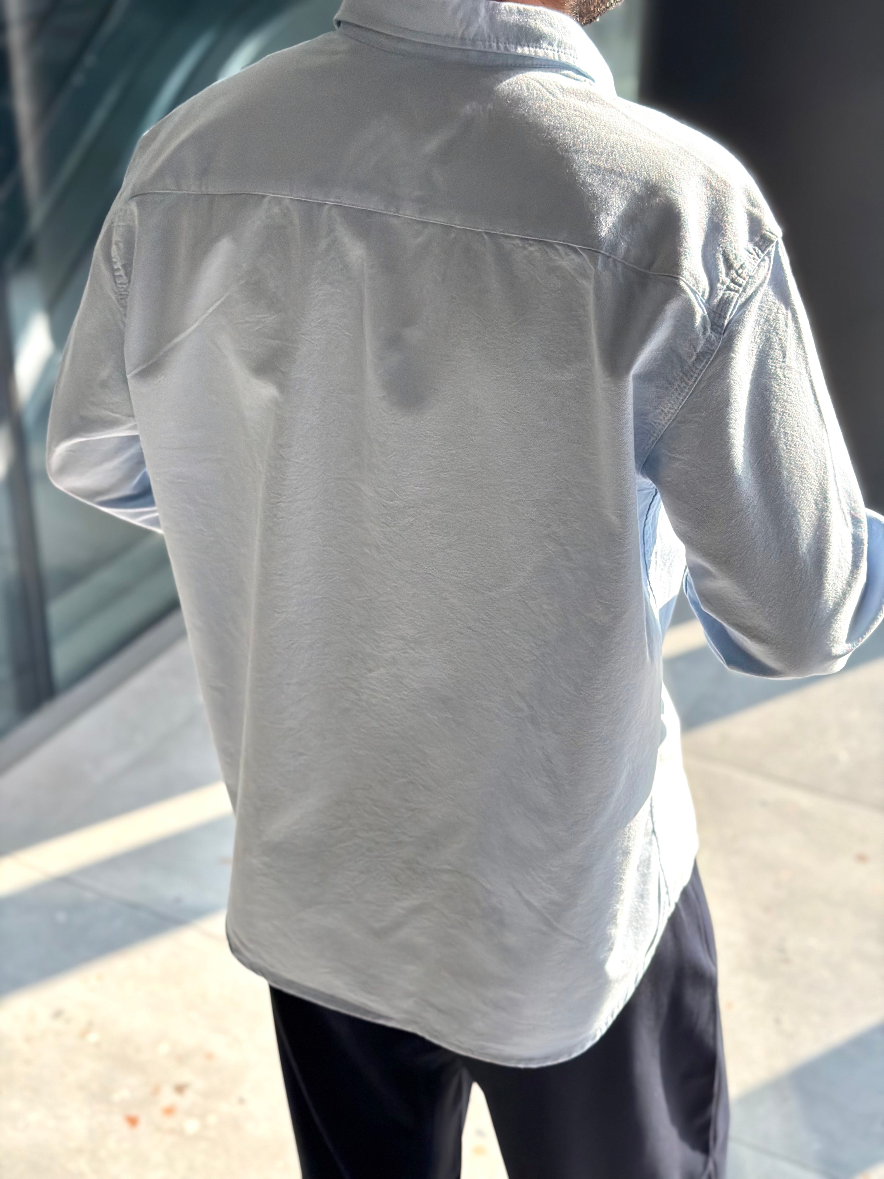 Oxford Erkek Gömlek - Bebek Mavisi OXF01